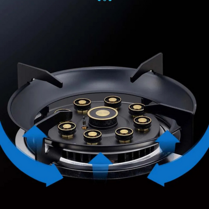 Cocina Portátil de 2 Hornallas en Vidrio Templado Eléctrica