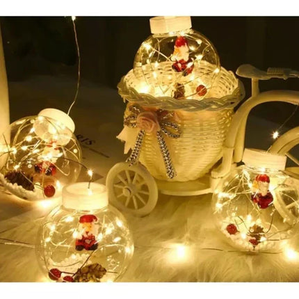 OFERTA EXCLUSIVA- CORTINA DE NAVIDAD🎅🏻 ESFERAS DE LUZ LED✨